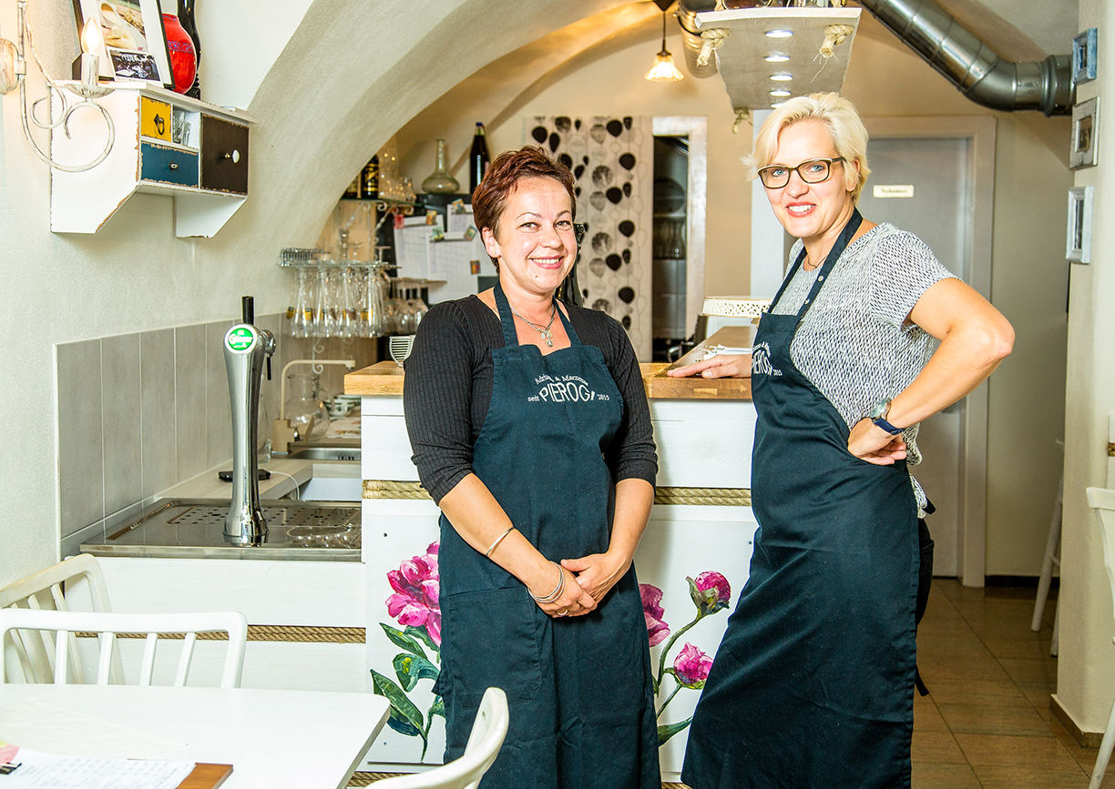 (c) Stephan Friesinger Graz Neutorgasse Pierogi polnisch