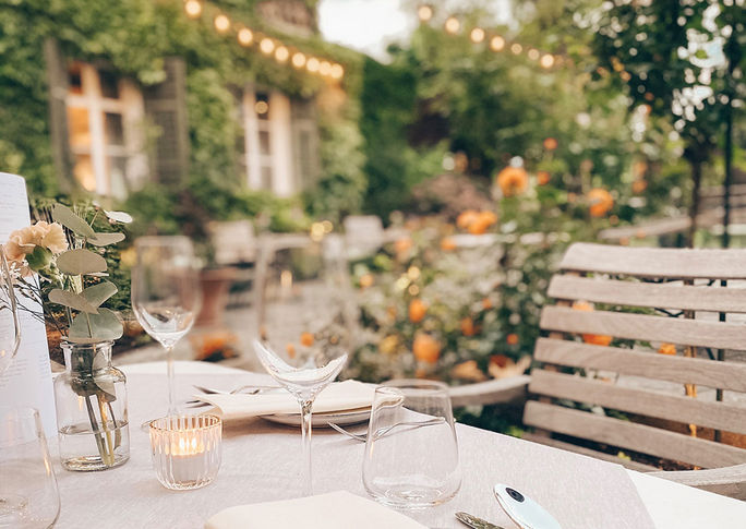 Restaurant Rose in der Villa Bulfon