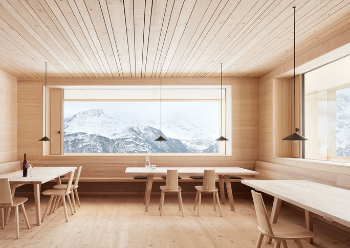 Skihütte Der Wolf Lech am Arlberg Innenansicht