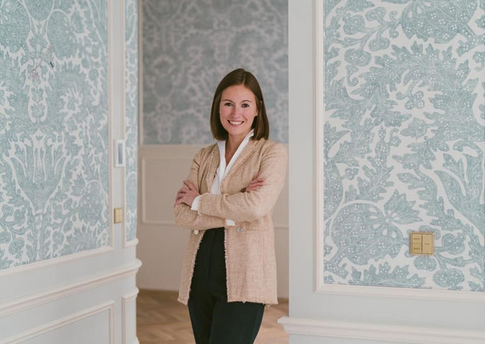 Viktoria Klinkhammer im Hotel Zur Wiener Staatsoper