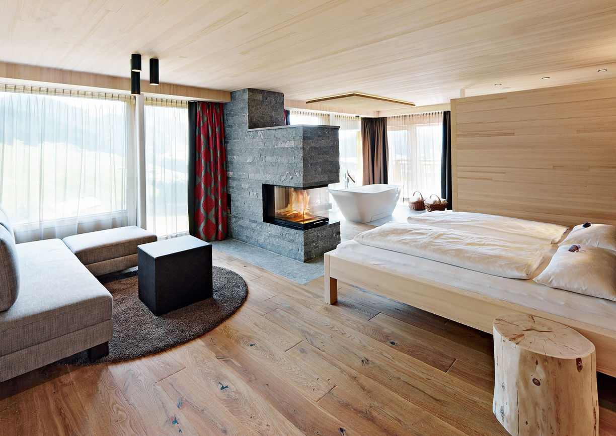 Warther Hof Wellness Hotel Spa Warth am Arlberg Vorarlberg Natur Zimmer Suite Innenansicht