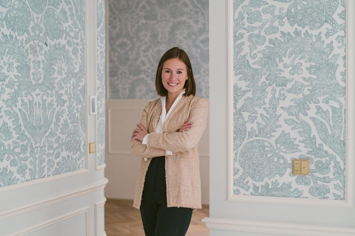 Viktoria Klinkhammer im Hotel Zur Wiener Staatsoper